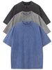 Zwart - Grijs - Blauw / XS