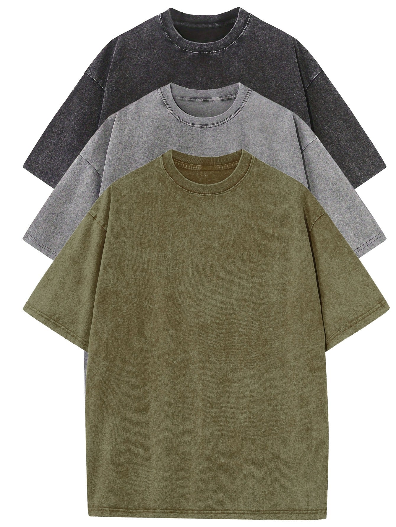 Zwart - Grijs - Groen / XS