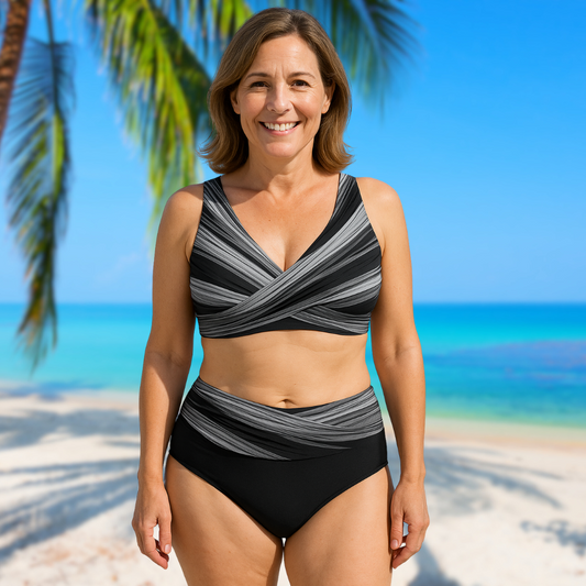 Vienne Noire™ | Fargerik og Formende Sommerbikini for Ekstra Selvtillit